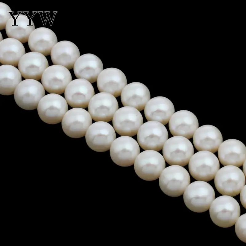 

Cultured Round Freshwater Pearl Beads natural 8-9mm Approx 0.8mm Sold Per Approx 15.5 Inch Strand