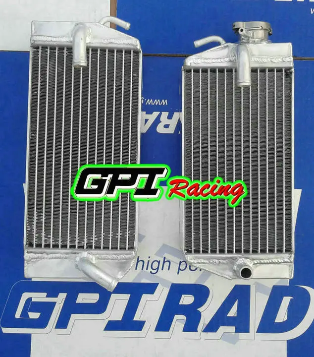 GPI алюминиевый радиатор для Honda CRF450R CRF 450R CRF450 02 03 04 2002 2003 2004 | Автомобили и мотоциклы