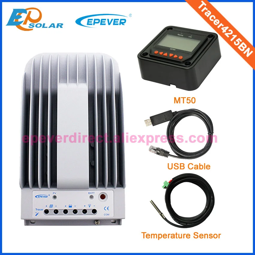 40A 24В Солнечный mppt контроллер серия ep Tracer4215BN Wi Fi функция подключения коробка