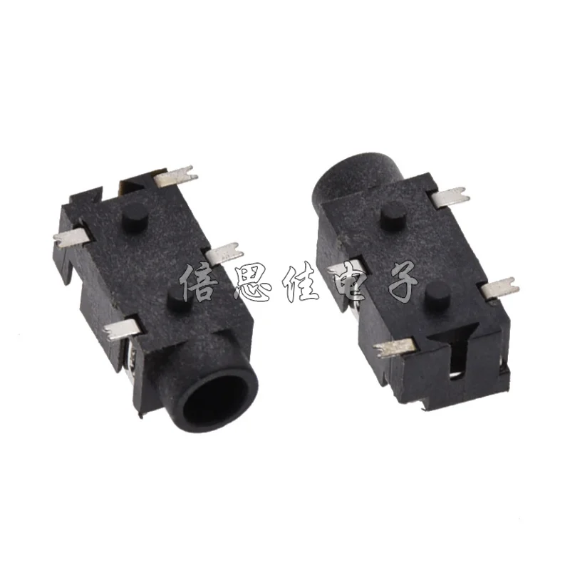 50 шт/PJ-327D 3 5 мм разъем для наушников 4 Pin SMD аудио интерфейс | Обустройство дома