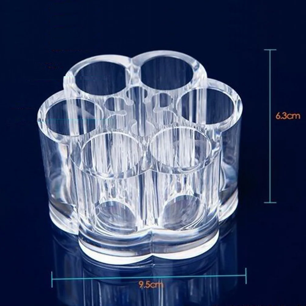 Прозрачный акриловый флакон для демонстрации 12 отдельных круглых отсеков полка