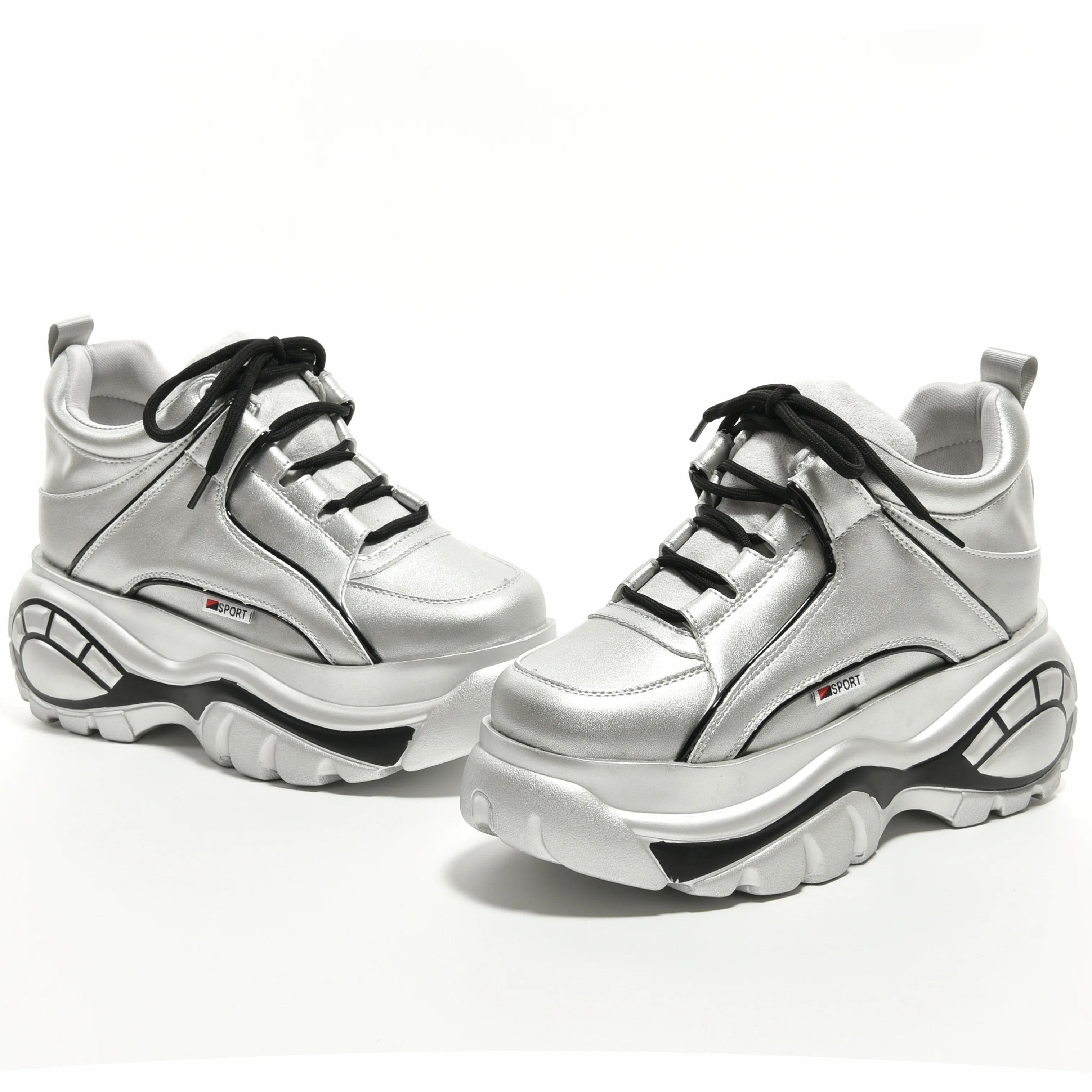 Кроссовки черные осенние 2019 Новая модная женская обувь высокие сапоги | Обувь