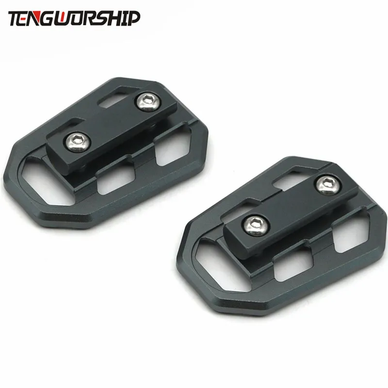 Мотоцикл заготовка MX широкие подножки педали для BMW G310GS G310 GS G 310 2017 2018|Накладки и