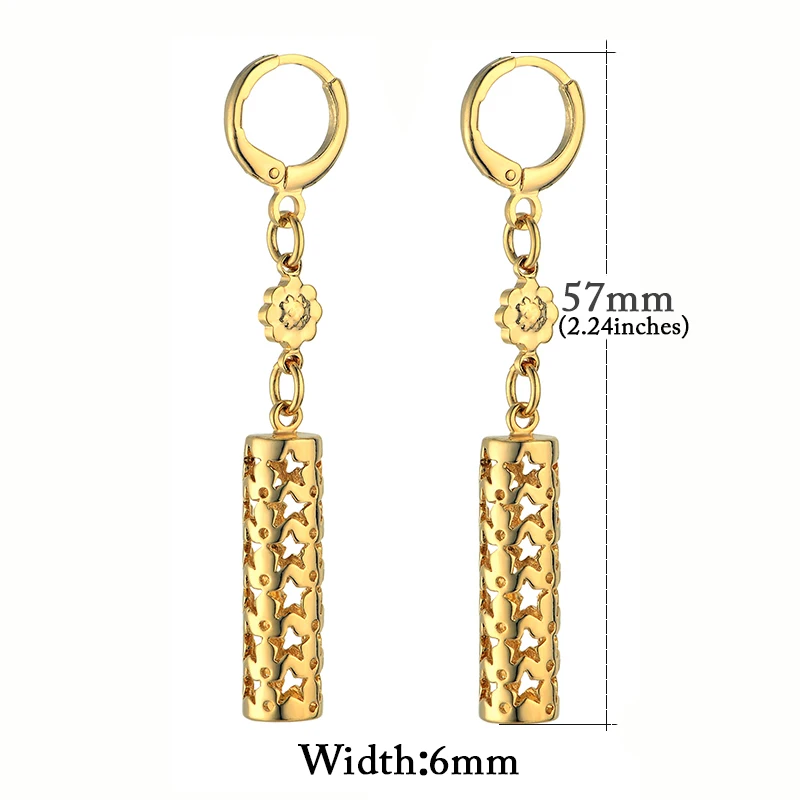 Женские Висячие серьги Magic Zone длинные висячие ювелирные украшения в форме