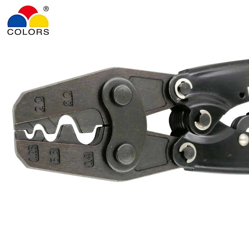 HS-16 crimping plier for non-insulated terminals (Point type) Japanese style capacity 1.25-16mm2 16-5AWG electrical tools | Инструменты