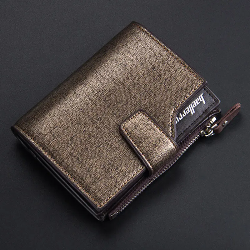 Бумажник для делового Мужчины высокого качества на молнии с застежкой из