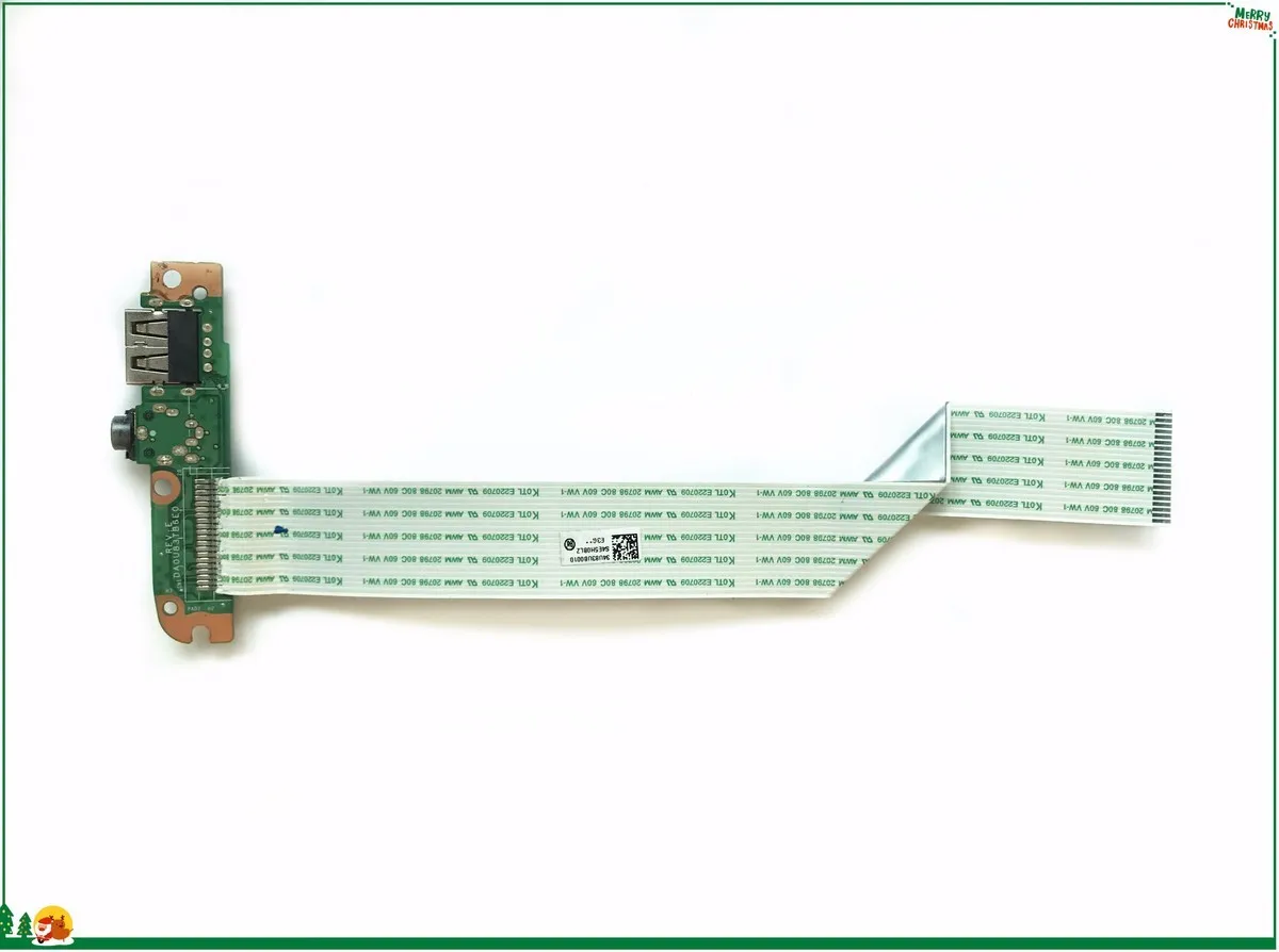 USB аудио плата с кабелем DA0U83TB6E0 для HP 15 F F162DX Series высокое качество 100% рабочая и