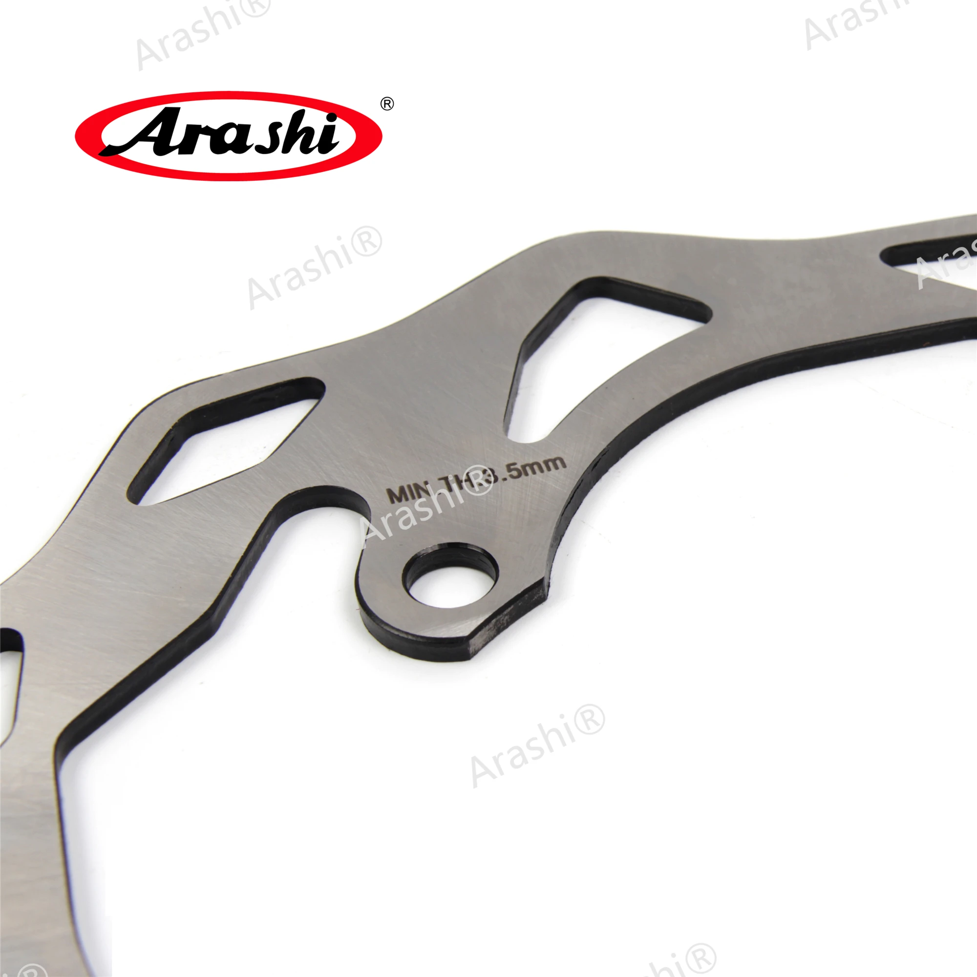 Задний тормозной диск ARASHI для KAWASAKI KX F 250 2004-2021 CNC Тормозные диски роторы 250F KX250F KLX R