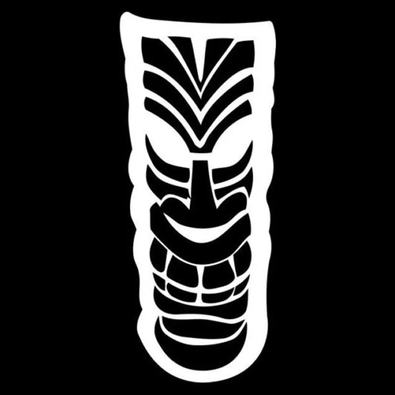 6 см * 14 2 Tiki Tolteca Гавайская мультяшная наклейка для стайлинга автомобиля наклейки