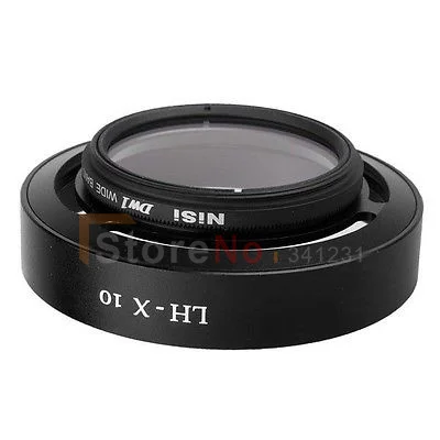 2 в 1 новый тонкий 40 мм MC- UV фильтр + бленда объектива для fuji fujifilm LH-X10 X10 | Электроника