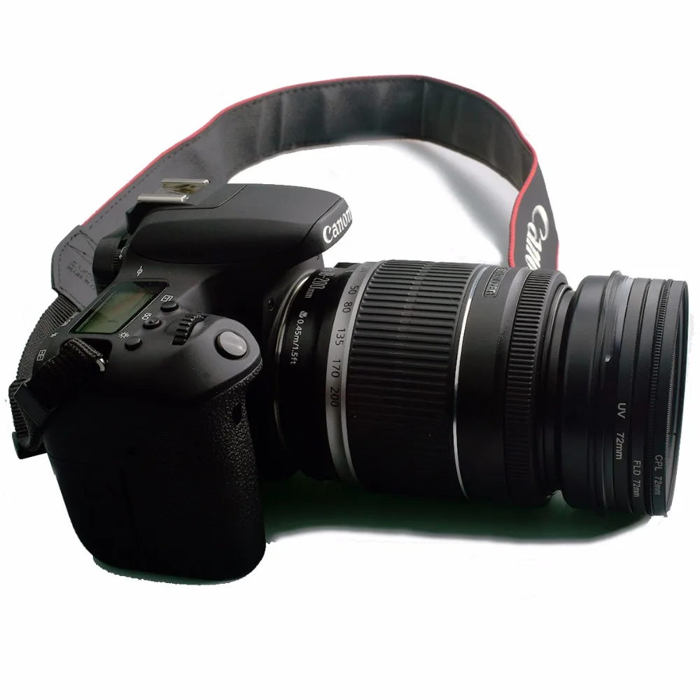 49 мм 52 мм 55 мм 58 мм 62 мм 67 мм 72 мм 77 мм UV+ CPL+ FLD 3 в 1 фильтр объектива с сумкой для Cannon Nikon sony Pentax Fujifilm объектив камеры