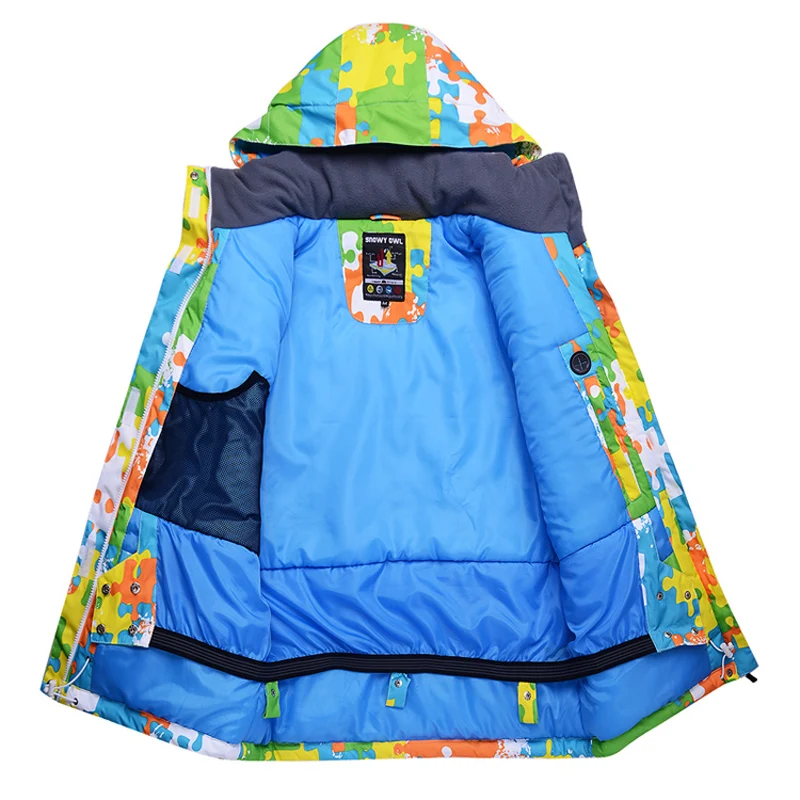 

Snowboarding Sets Skiing suit jackets and pants Female male models snow ski clothes woman man Couple Waterproof Windproof h260