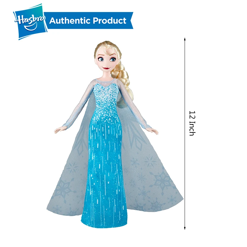 Hasbro Дисней замороженная Классическая мода Анна замороженная Эльза подарок на день рождения девочка ребенок девочки игрушка Кукла Коллекция 30 см Коллекция Модель