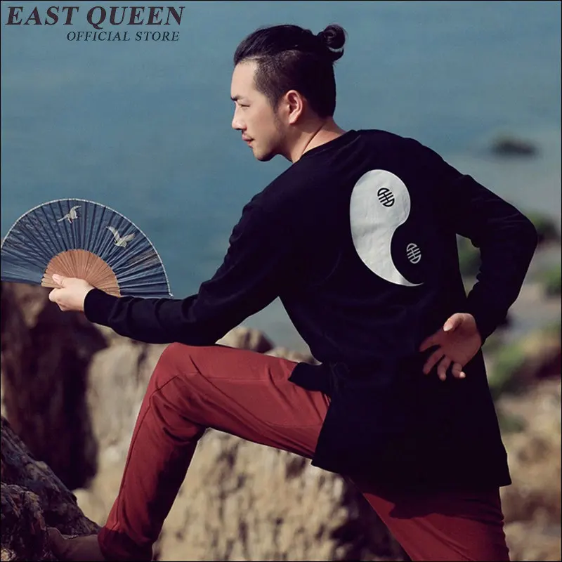 Новое повседневное осеннее трикотажное пальто тонкая одежда в китайском стиле