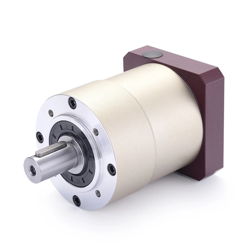 80 круглый фланец Spur gear планетарный редуктор коробка передач 8 arcmin 3:1 до 10:1 для 750 Вт