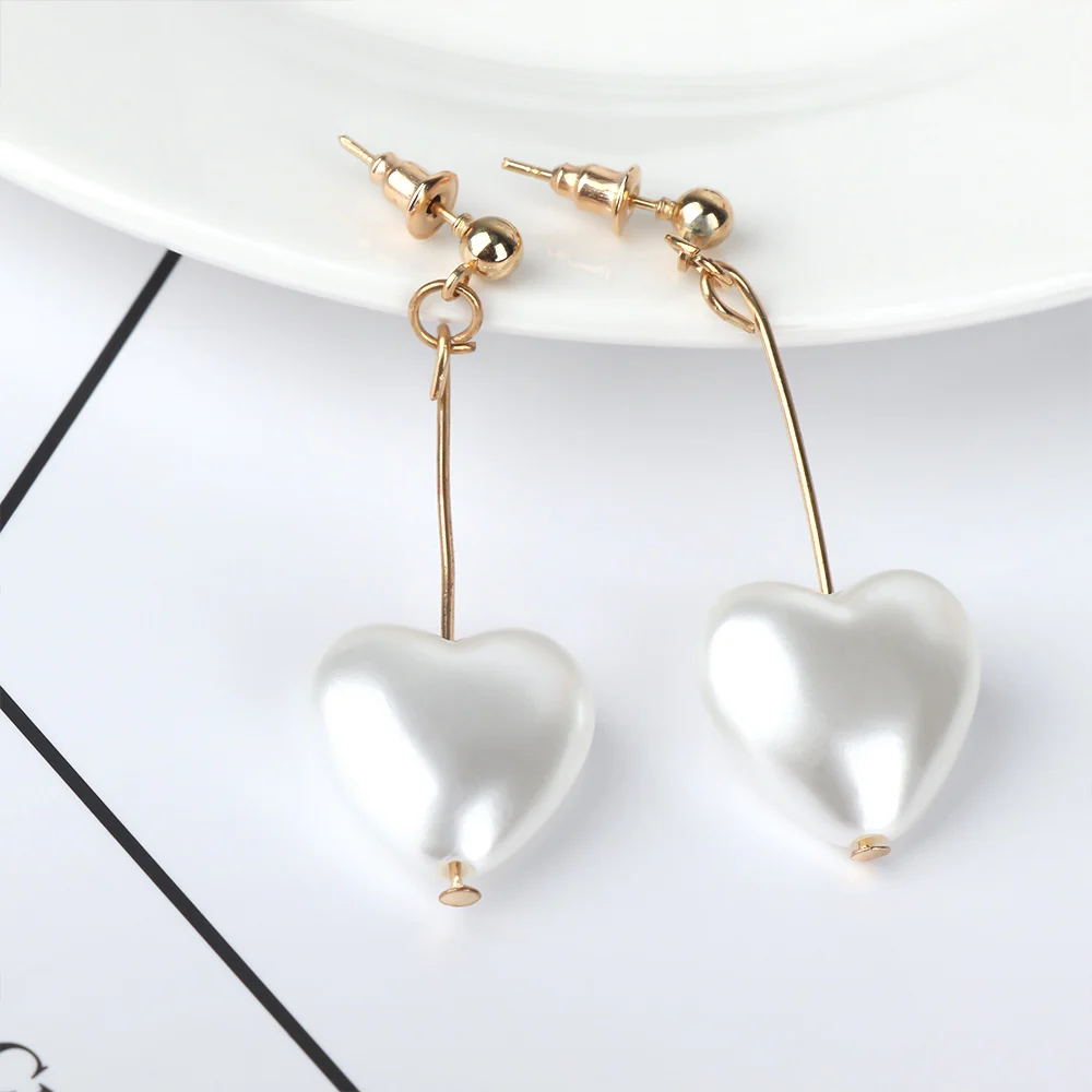 2020 классические очаровательные Винтажные висячие серьги с натуральным жемчугом