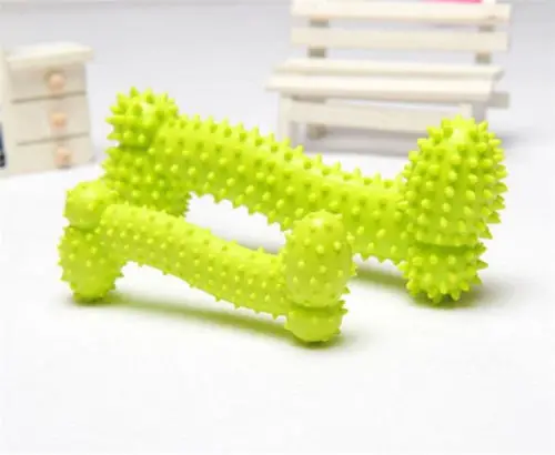 1x Pet Chew Toy Rubber Dog Puppy Teeth Gums Teething Healthy Cat Dental Durable | Дом и сад