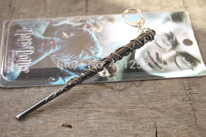 

12pcs/lot HP Hermione Magic Wand key rings christmas gift