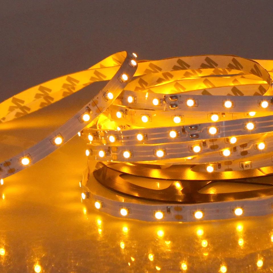 Супер Яркий светодиодная лента 5 М 300Led 3528 RGB 24Key ИК Пульт Дистанционного один цвет