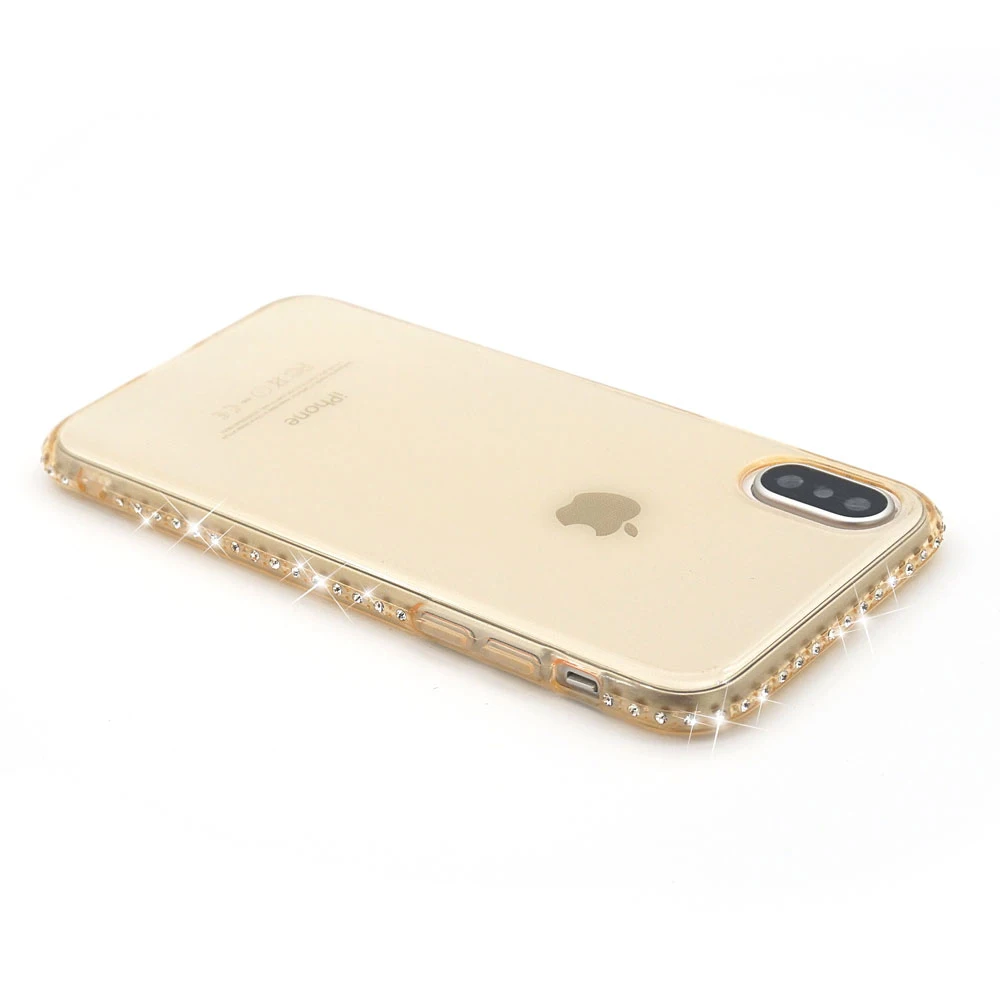 Чехол Ascromy для iPhone XS Max роскошный брендовый Блестящий бампер силиконовый чехол X S