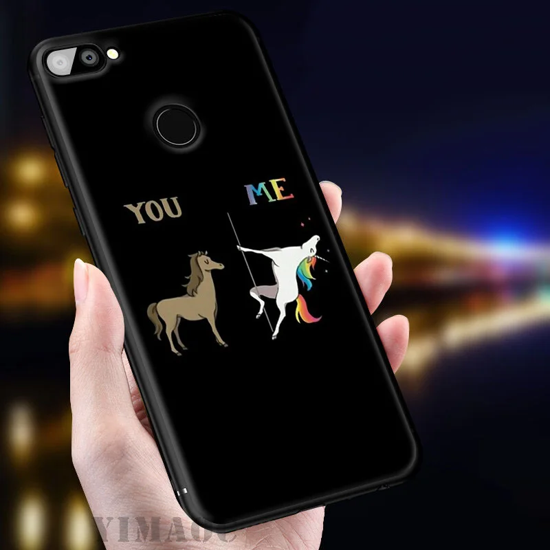 YIMAOC Horse Running Art Soft Case for Huawei Mate 20 10 P30 P20 Pro P10 P9 P Smart Z 2019 &amp Nova 3 3i Lite |