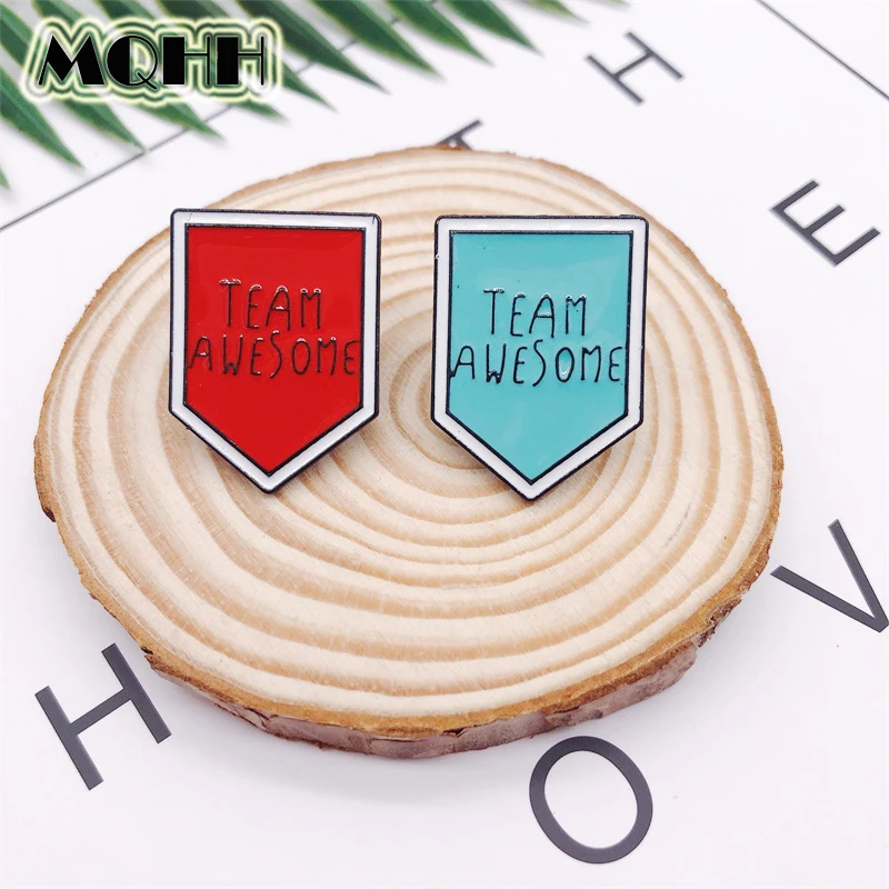 team awesome pin
