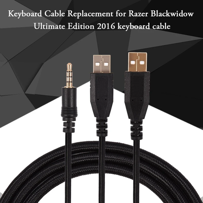 2 5 м Usb кабель для клавиатуры Razer Blackwidow Ultimate Edition 2016 Mice Line Black| |