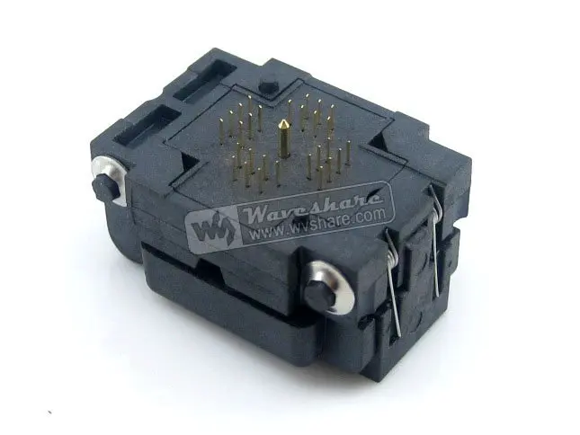 Программируемый адаптер QFN28 MLP28 MLF28 28QN65T16060 Plastronics IC тестовое сгорание QFN шаг 0 65