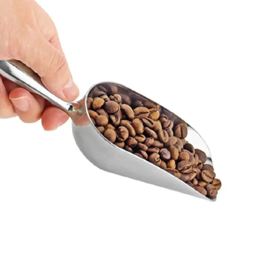 Алюминиевый совок для попкорна многоцелевой рис специй соль сахар ложка муки