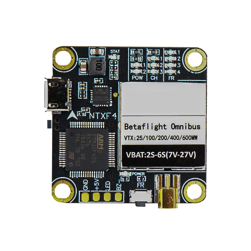 Игровые джойстики из NTXF4-FC F4 OSD интегрированный 5 8G 48CH PIT25/100/200/400/600 мВт для RC