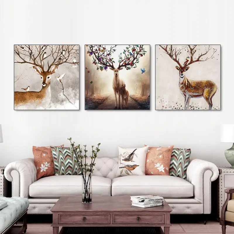 Schilderen Op Nummer Abstract Para El Hogar Vintage Cuadro Decorativo And Print Wall Art Picture Poster Painting Calligraphy | Дом и сад