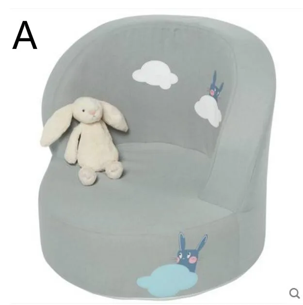 Бесплатная доставка Детские Диван моющиеся прочный милый небольшой диван