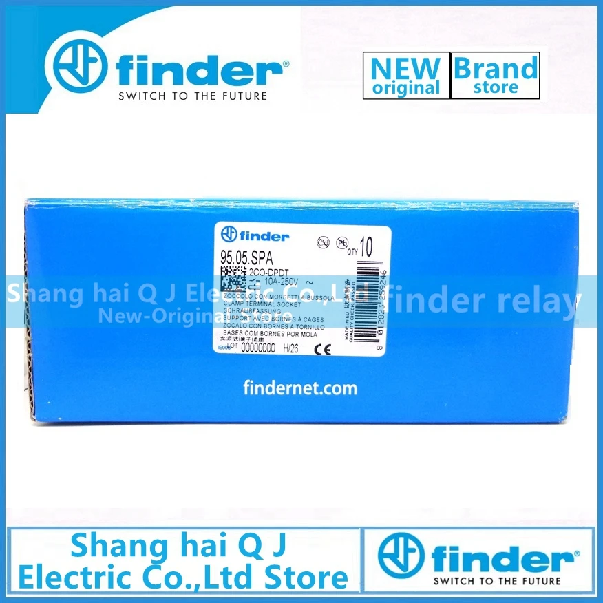 

Brand new and original finder 95.05.SPA relay socket