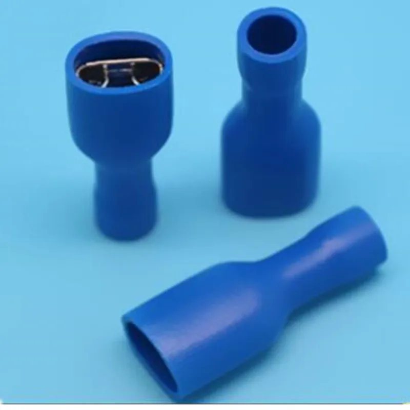 100 шт. синий изолированный Электрический кабель фотоэлектрический ПВХ оболочка 6