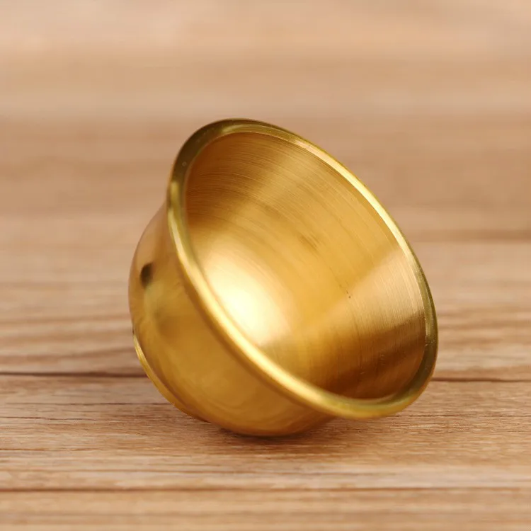 Предметы буддизма медная восьмерка для чашки вода святая чашка Будды | Дом и сад