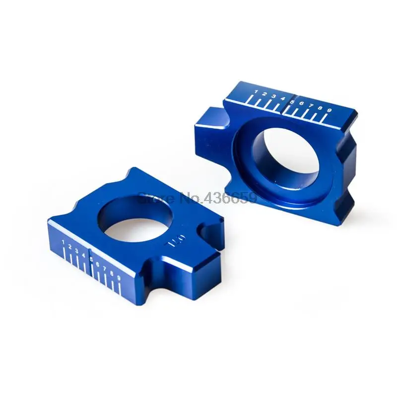 Motorcross Dirt Bike Rear Axle Block Aluminum Chain Adjuster For Yamaha YZ125 YZ250 YZ250F YZ450F WR250F WR450F WR250R WR250X | Автомобили
