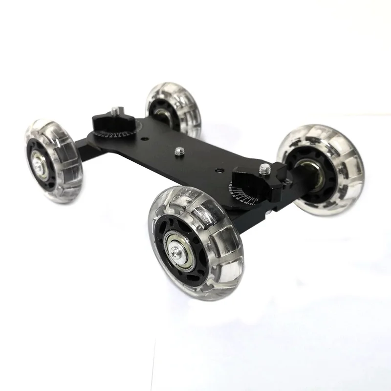 DSLR камера дорожка Настольный слайдер Дрифт съемка колеса Автомобильная BMX