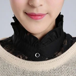 Оригинальная кружевная блузка из хлопка, элегантная женская белая блузка с вышивкой, воротник рубашки