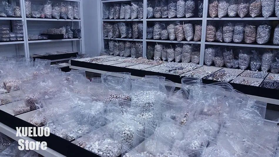 XUELUO 925 пробы серебро высокое качество серый Кеши цветок Форма барокко натуральный пресноводный жемчуг серьги гвоздики ювелирные изделия