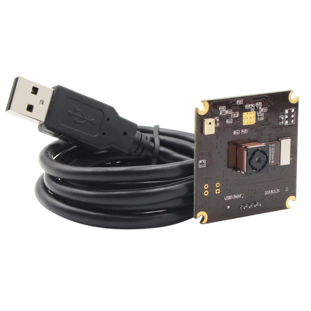 13MP 3840x2880 75 градусов Автофокус HD объектив 1/3 Sony IMX214 micro 38*38 мм Плата usb модуль камеры