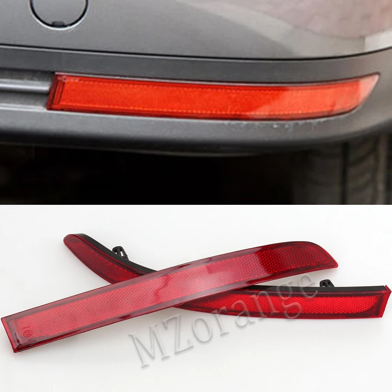 

Red Rear Bumper Reflector Brake Lamp For VW Touran 2008 2009 2010 False Light Decorative Lights High Quality Wholesale