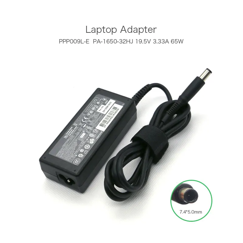 

19,5 V 3.33A 65W PA-1900-18H2 PPP009H PPP009L-E PPP014L-SA источник питания для планшета HP EliteBook 2530p 2730p 6930p 8530p 8530w