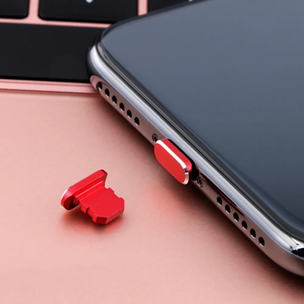 Универсальная Пылезащитная заглушка для зарядки из сплава iPhone XS|Пылезащитные