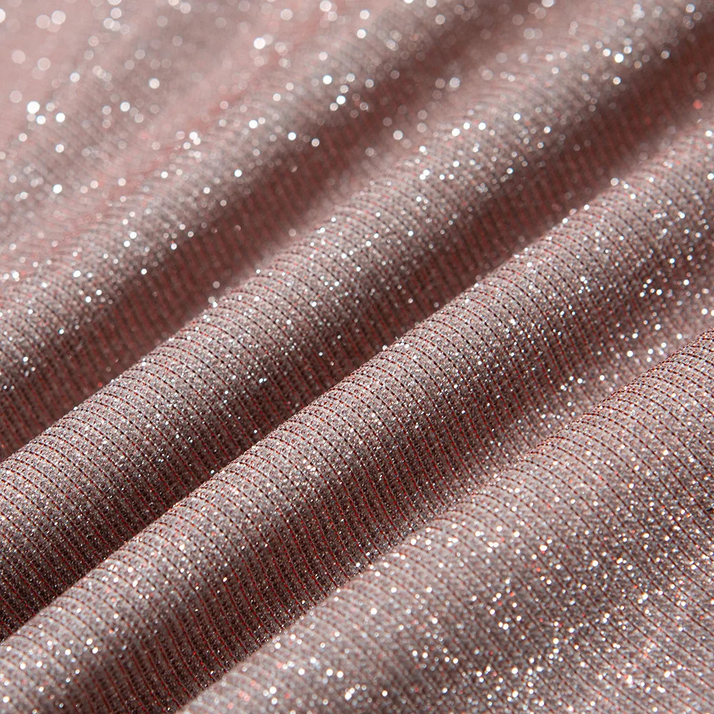 2019 модное блестящее женское платье однотонного цвета на одно плечо