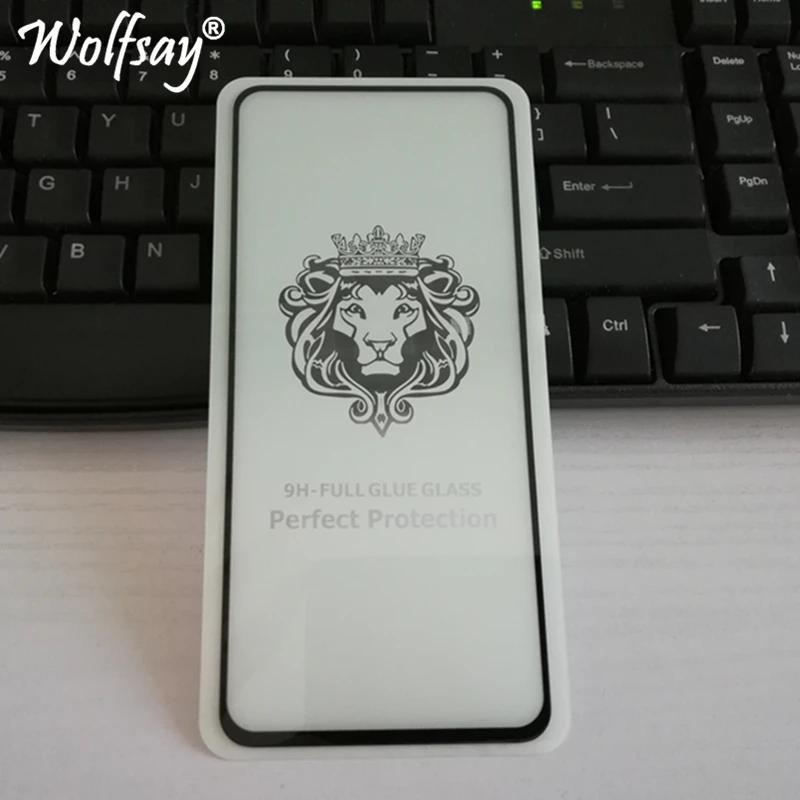 Wolfsay 1 шт. 5D изогнутый экран протектор для Samsung Galaxy A80/A90 закаленное стекло A80 A805F/DS