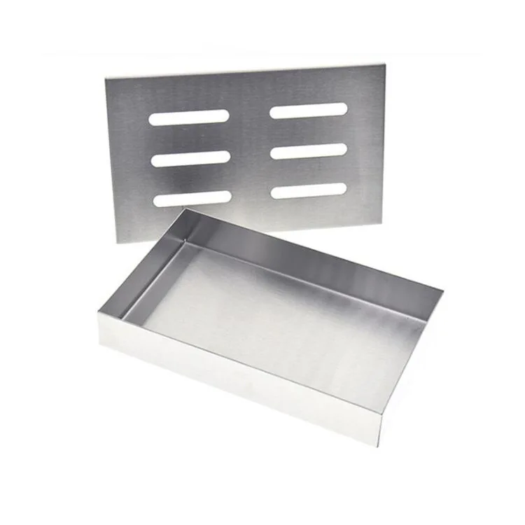 1 шт. коробка для курильщика барбекю с древесными чипсами внутреннего