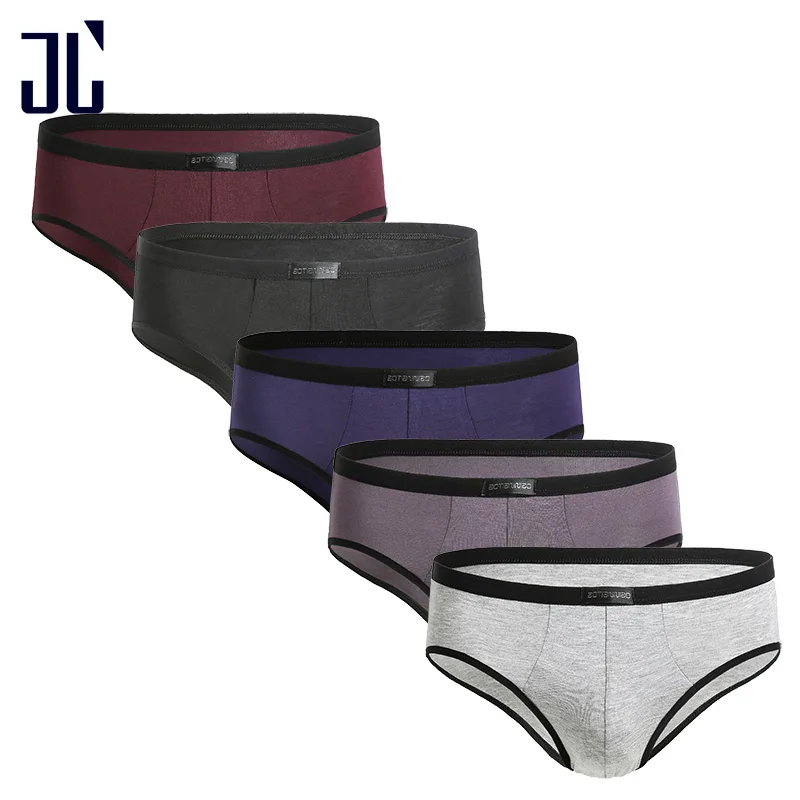 JL мужские Модальные трусы нижнее белье 5 шт. в упаковке L 5XL бесшовные сексуальные