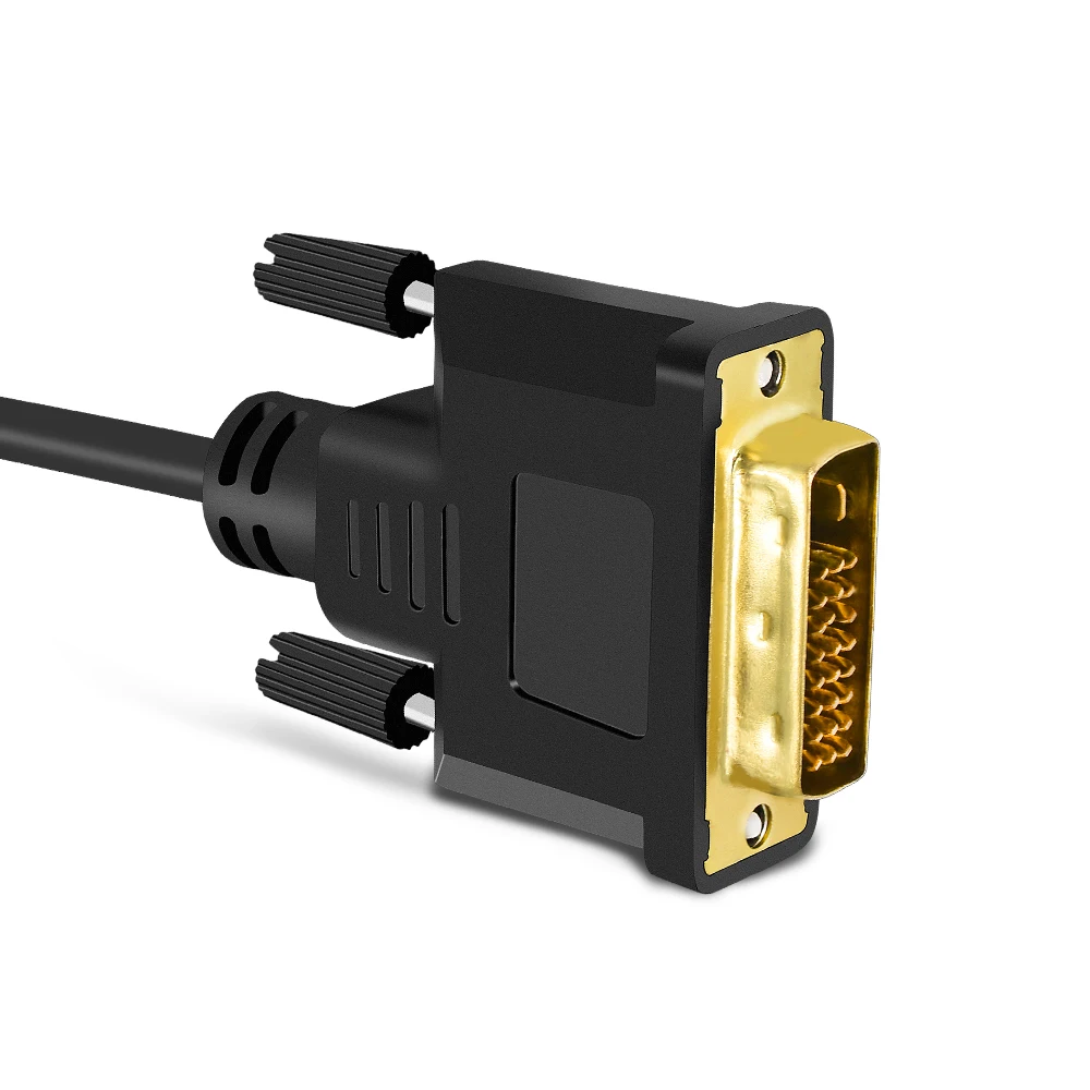 Кабель адаптер TISHRIC DVI VGA папа мама 1080P видео преобразователь 24 + 1 25Pin на 15 Pin для ПК