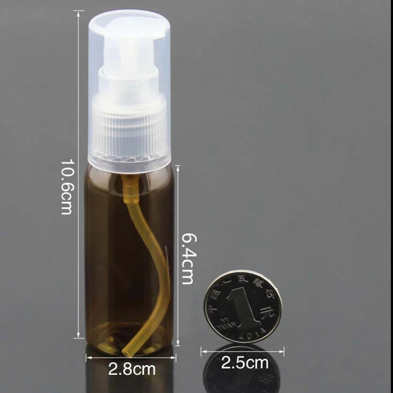 Синий коричневый прозрачный 30 мл пластиковый насос бутылка шампунь гель для тела