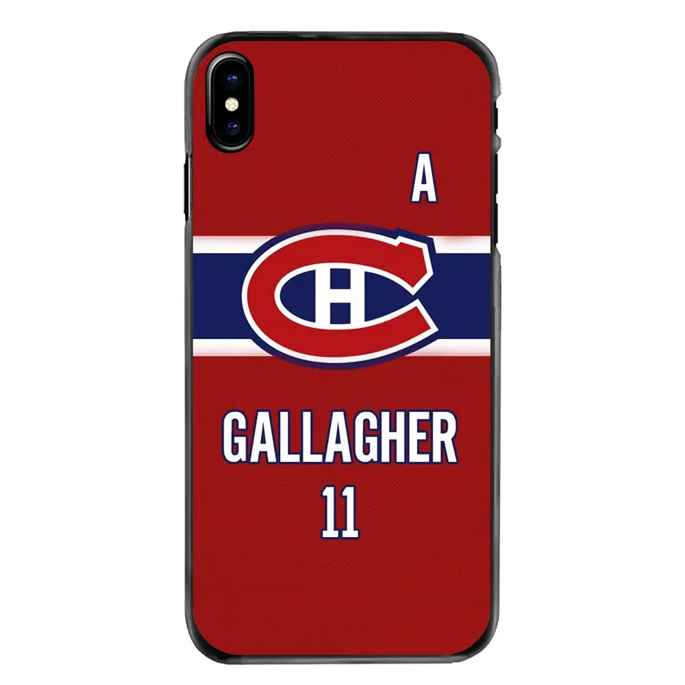 CH Montreal Canadiens Flag Logo Hockey Team For iPhone 4 4S 5 5S 5C SE 6 6S 7 8 Plus X XR XS Max iPod Touch Phone Bag Case |
